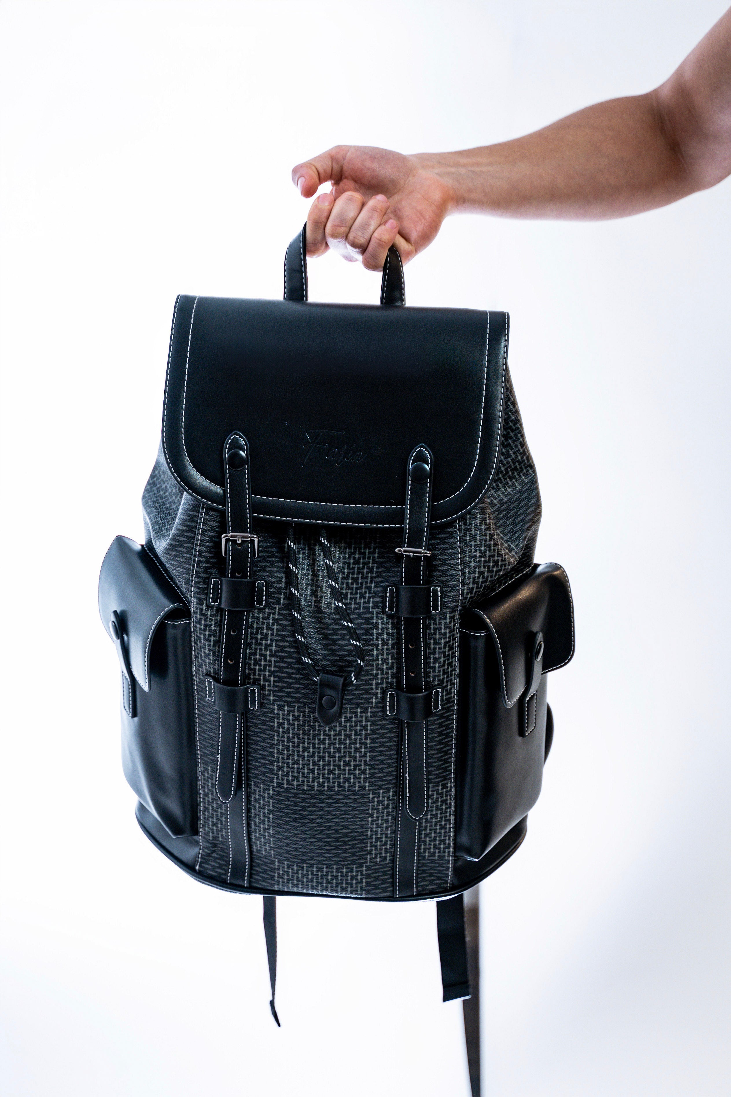 Faría Black Computer Bag