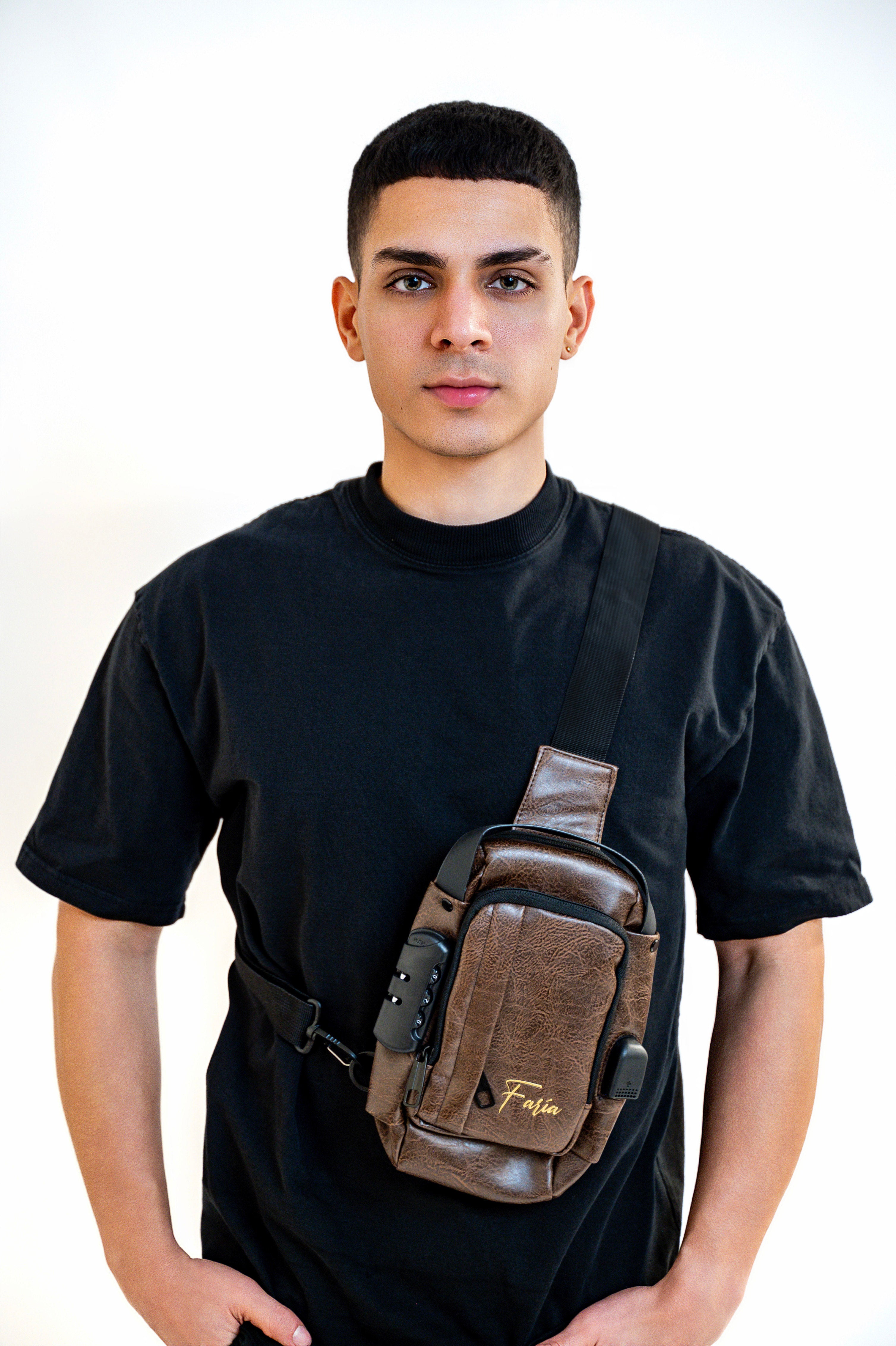 Faría Crossbody Brown Bag