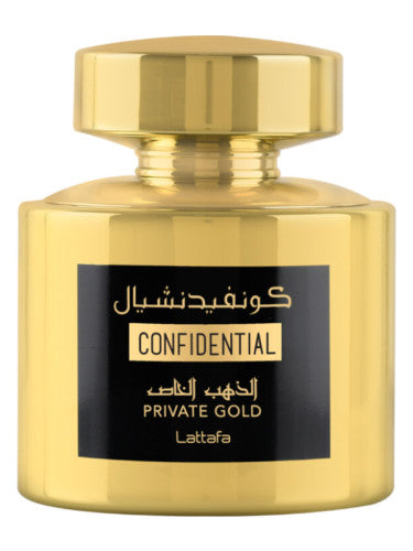 Lattafa - Confidential Private Gold 3.4 Oz Edp Unisex