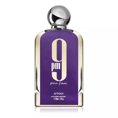 Afnan 9 PM Para mujer 3.4 Oz. Edp Mujeres